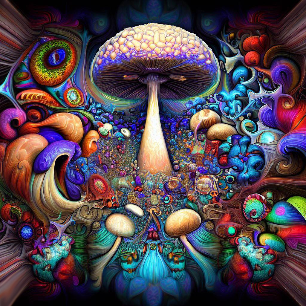 A alquimia dos psicodélicos revelando o potencial transformador dos cogumelos mágicos